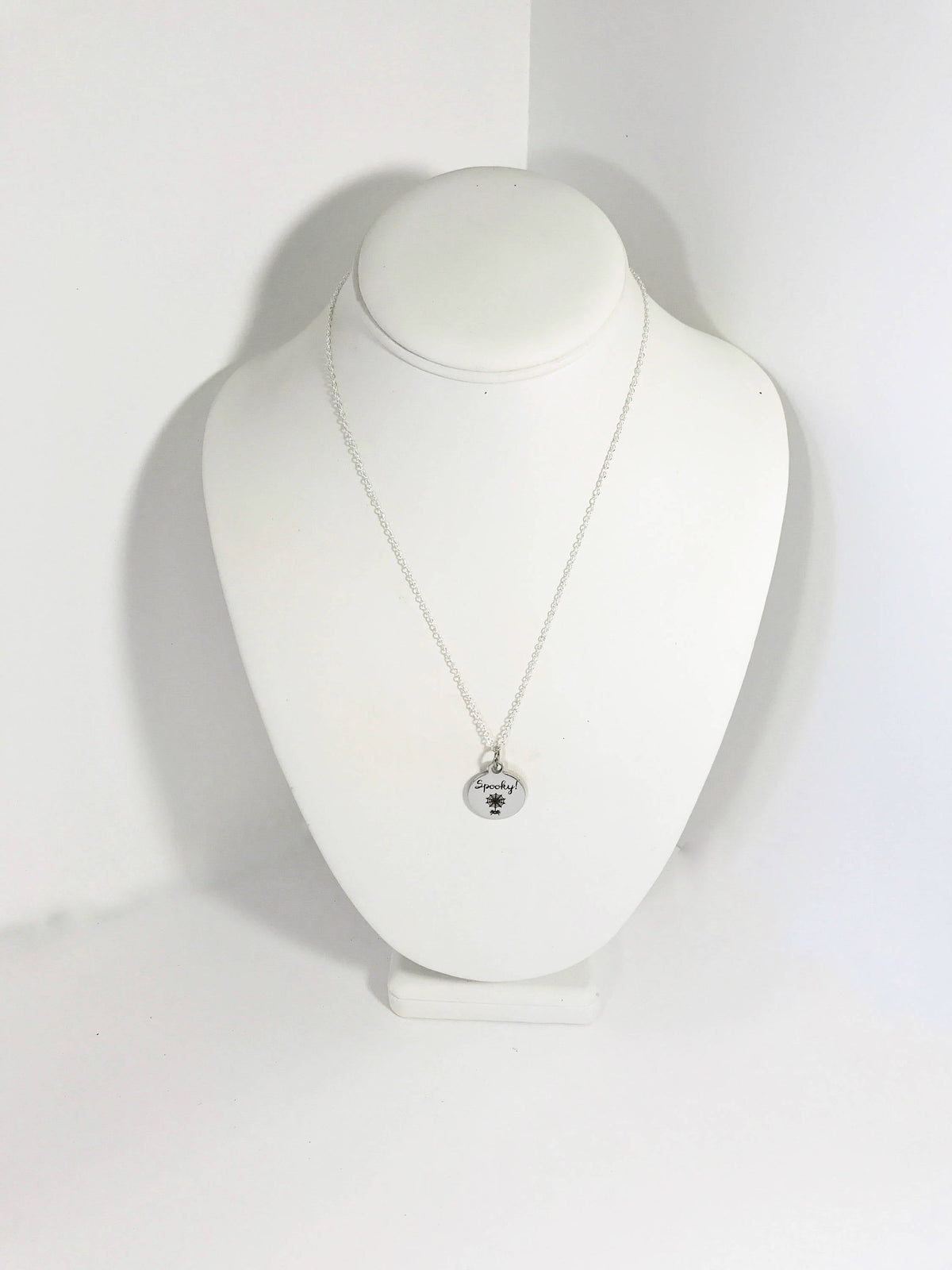 Spooky Necklace, Spider Web Necklace, Halloween Jewelry, Fun Spooky Jewelry, Halloween Gifts, Spider Gift, Halloween Jewelry, Spider Web