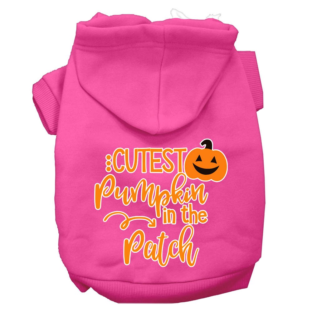 Halloween Pet Hoodie "Cutest Pumpkin In The Patch"