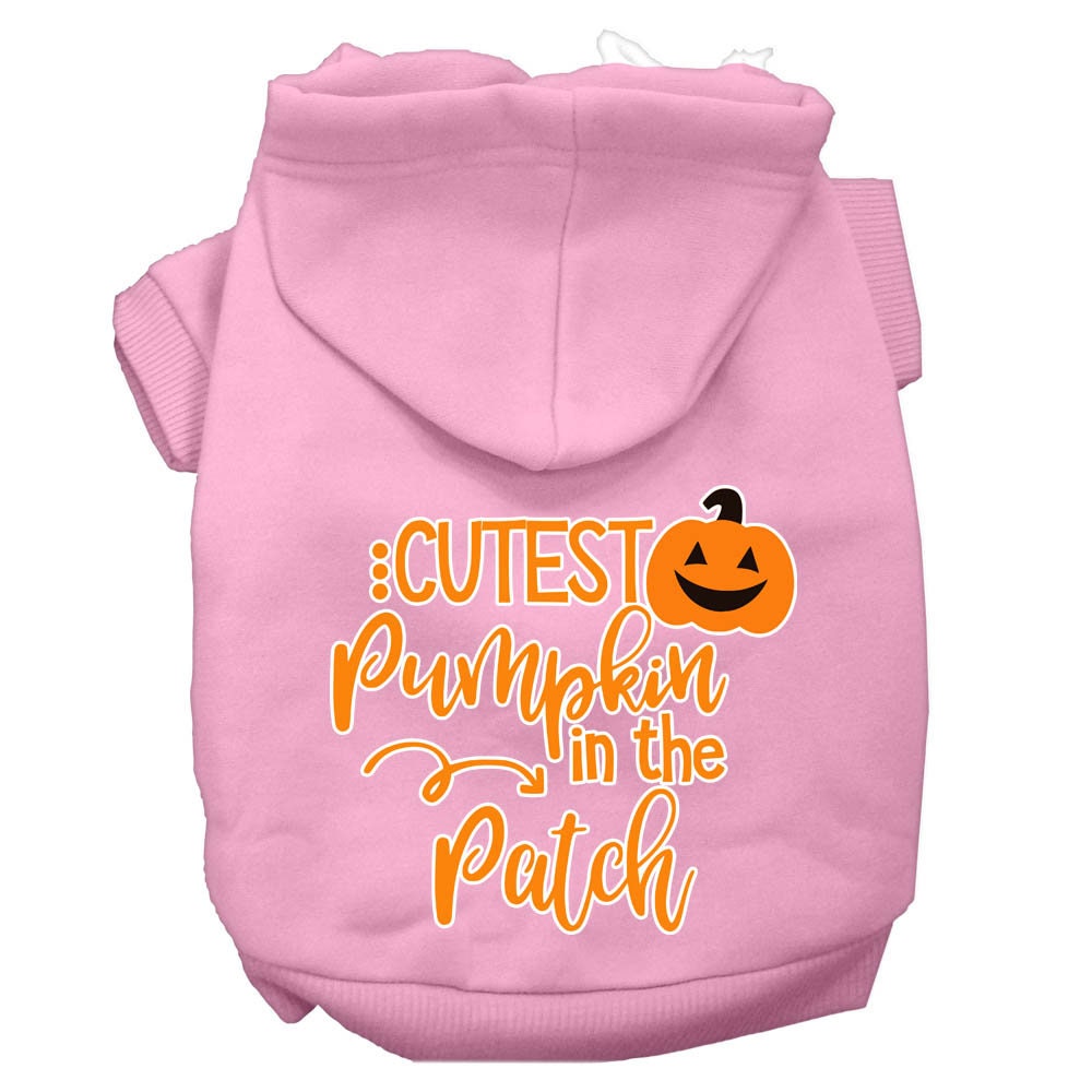 Halloween Pet Hoodie "Cutest Pumpkin In The Patch"